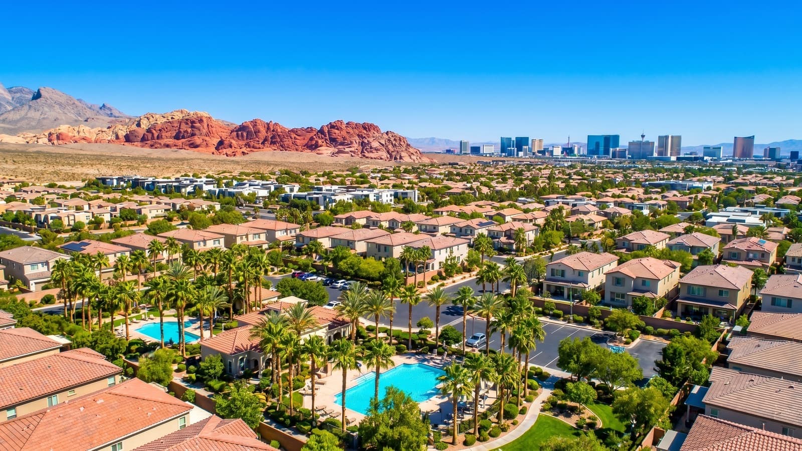 Garside neighborhood in central Las Vegas — mid-century homes and urban streets near the Arts District and downtown